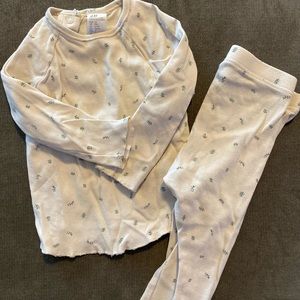 H&M Organic cotton pajama set